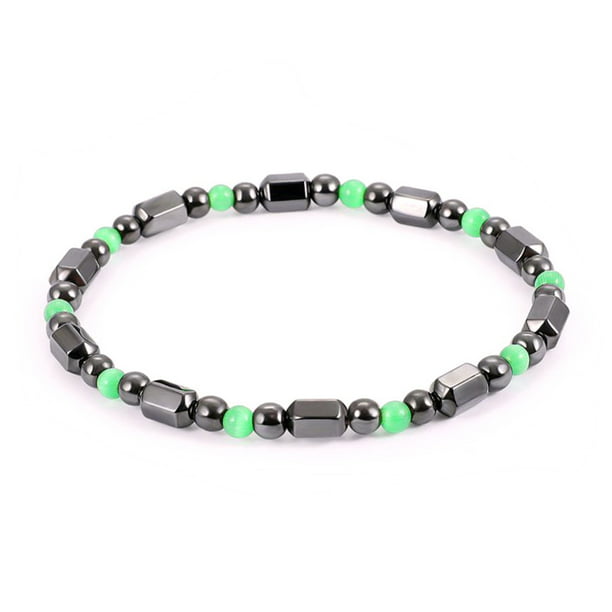 1 x Magnetic Hematite Bracelet Body Shaping Healthy Therapy Slimming Health Care 